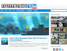 Tablet Screenshot of nintendonow.com